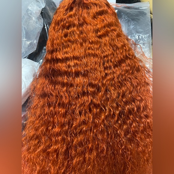 18” 4x4 Transparent Lace, Custom Colored, Human Hair, Closure wig, Has Combs & a - Picture 10 of 15